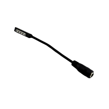 5x Moč Polnilnika priključite na Adapter za polnilnik Priključek za Kabel Kabel za Microsoft Surface RT Surface Pro 1 2 15 cm