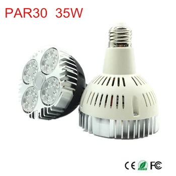 35W Par30 LED Spot Žarnica Svetlobo E26/E27 LED Razsvetljavo Svetilka, Topla Bela/Natura Bela/Hladno Bela 85-265V zaprtih prostorih led žarnica luči