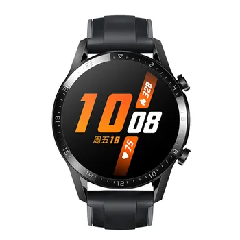 Zamenjava Usnje +Silikonski Watch Band Zapestje Traku Za Huawei Watch GT2 46mm Modni Pas Manšeta Smart Dodatki
