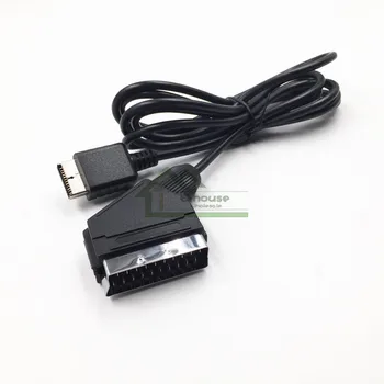 10pcs E-hiša 1,8 M RGB SCART Kabel TV AV Vodijo za Playstation PS1 PS2 PS3 Konzole