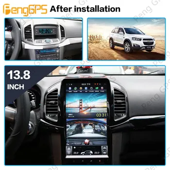 Tesla slog Android 9.0 Avto Radio, GPS Navigacija Za Chevrolet Captiva 2013 2016 2017 Avto Auto Stereo Enoto DVD Predvajalnik