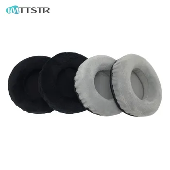 IMTTSTR 1 Par Žamet usnje Blazinic earpads earmuff Zamenjava za Rapoo H6000 H6060 H8000 H8060 H8020 Slušalke