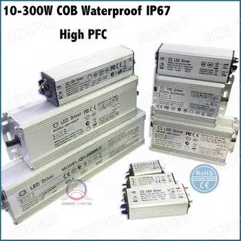 IP67 PF5-100W LED Driver 10W 2-3Cx3B 6-12 Serije 20W 30W 40 W 50 W 60 W 70W 80W 100W 0.6-3A DC5-največ 40v Konstantnim tokom Brezplačna Dostava