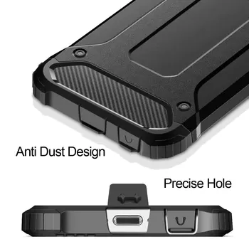 Luksuzni Hard Case Za iPhone 5 5s se X Xs Primeru Za iPhone 6 6s 7 8 Plus Primerih Kritje Robustno Zaščito Black Tpu Ohišje iz Silikona, Človek
