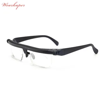 Vizija Poudarek Nastavljiv Obravnavi Očala za Kratkovidnost Eye Glasses -6D do +3D Spremenljivo Objektiv Popravek kateri je daljnogled Povečevalno Porta Oculos