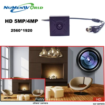 Mini AHD Dome kamera 5MP XVI/4MP AHD kamera HD CCTV Varnostne Kamere Analogni Video kamero AHD za domačo uporabo, z za 3,7 mm objektiv