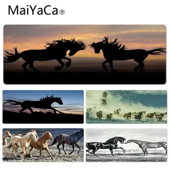 MaiYaCa Visoke Kakovosti Konj Pod Nebo Gaming Računalnik Mousemats Velikost 300*600*2 mm in 300*900*2 mm Mousepad