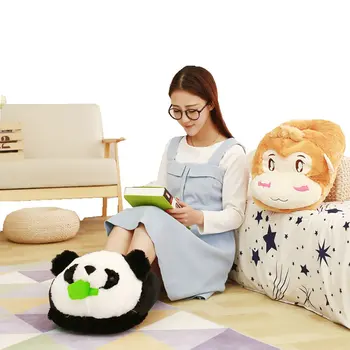 Pliš cartoon Živali računalnik, čevlji, igrače, Pozimi toplo Polnjene Panda plišastih igrač Darilo za dekleta dekle ljubimec