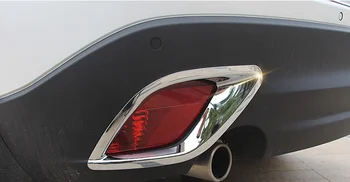 ABS Chrome Za Mazda CX-5 CX5 Avto Po Zadaj Rep meglenke Lučka Foglight Odtenek Okvir Trim kritje Auto Dodatki Styling