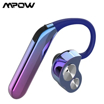 Mpow Posodobljene X6 TWS Bluetooth 5.0 Slušalke Stereo HI-fi Zvok Slušalke Kul Uho Kavelj Design 10-12 Ur Dolgo Dolžina Slušalke