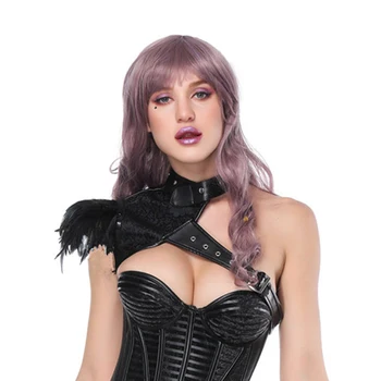 Minifaceminigirl Ženske Cosplay Kostum Ramenski Pas Steampunk Zaviti Šal Halloween Kostum