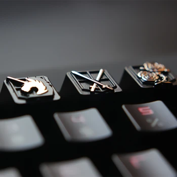Keycap Prilagodite cinkove zlitine keycap za igro mehansko tipkovnico,Napad na Titan bo Ustrezala tipkovnica tipka caps DIY