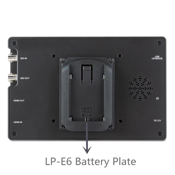 LP-E6 Baterije Tablice za Fotoaparat Področju Monitor Feelworld F570 T7 T756 FW703 FW760 FW759 FW1018S A737 Itd Video Kamero, Monitor