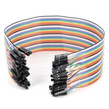 2018051601-qingqingwangbaolong80-4399-7-barva Kabel 44 Pin IDE Razširitev Podatkov Ploski Kabel Line z Dvojno Naprave Visoke Kakovosti