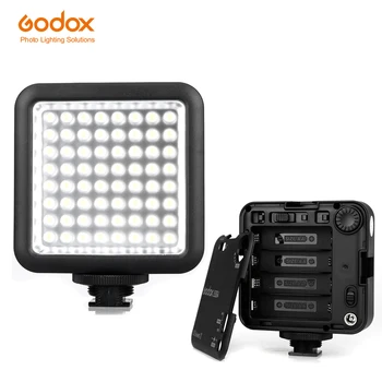 Godox LED64 LED Video Luč za DSLR Kamere mini DVR kot Fill Light za Poroko Novice Intervju Makro fotografije