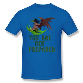 Nov poletni T Shirt Illidan Stormrage T-Majica Bombaž Diablo ofertas Tee Majica