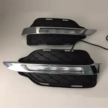1 nastavite 12v ABS LED DRL Dnevnih Luči Za Mercedes Benz W204 GLK300 GLK350 GLK500 2013 2016