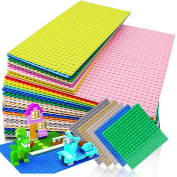4 Velikost 33 Stilov Plastičnih Sklop Blokov Osnovne Plošče Številke Mesto Klasične Igrače Gradnjo Blokov, Drugi Deli Igrače Za Otroke Darilo