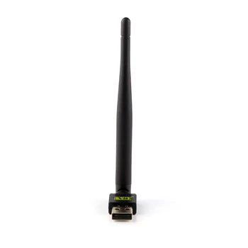 USB WiFi, TV Set Top Box Antena za Freesat V7 V8 Serije Satelitski Digitalnih Brezžičnih za računalnik prenosnik