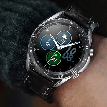 Za Samsung Galaxy Watch 3 45 mm Plošče Tesnilo Pokrova galaxy watch 3 41mm Samolepilna Kuverta Anti Scratch Trčenju Zaščitnik Ploščo Zanke