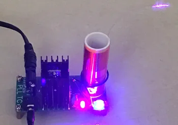 DIY Mini Glasbe Tesla Coil Plazma zvočnik Zvočnik Znanost Eksperimentalna Tehnologija Elektronski Majhne Proizvodnje