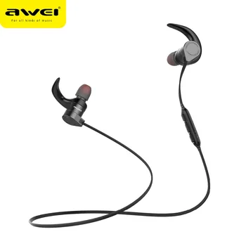 AWEI AK3 Bluetooth Brezžične Slušalke športne vodotesne Slušalke z mikrofonom super bass stereo čepkov magnetni Slušalke nova