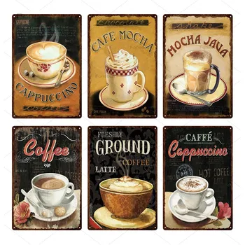 Vroče Kave, Čokolade Suchard Kovine, Plošče Kovinske Tin Prijavite Doma Steno Umetnostne Obrti Kovinski Umetnosti Bar Cafe Pub Okras Iz Železa Slikarstvo