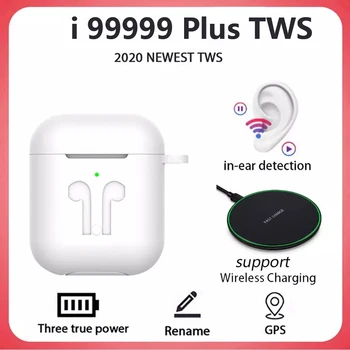Novo i99999 Plus TWS Brezžične Slušalke Air2 Preimenuj Bluetooth 5.0 Slušalke Super Bass Čepkov PK i90000Max i90000pro TWS