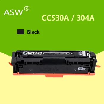 ASW 304A Združljive Kartuše s Tonerjem CC530A CC531A CC532A CC533A za HP Color LaserJet CM2320nf CP2025 CM2320fxi CM2320n CM2320nf