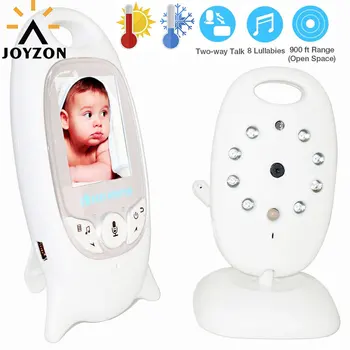 Vroče Brezžični Video Baby Monitor s Kamero Noč VisionAudio Varnostne Kamere 2 Način Govori Nadzor Temperature z 8 Lullabies