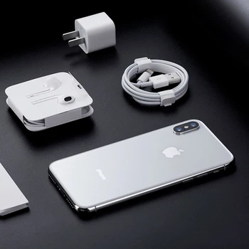Odklenjeno Apple iPhone X Prvotne Uporablja Telefon FaceID 3GB RAM 64/256GB ROM 4G LTE 5.8' Hexa Jedro 12MP iOS 1SIM Sim mobilnih Telefonov