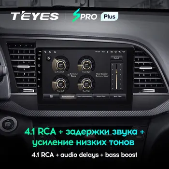 TEYES SPRO Plus Za Hyundai Elantra 6 2016 - 2018 Avto Radio Večpredstavnostna Video Predvajalnik Navigacija GPS Android 10 Št 2din 2 din dvd