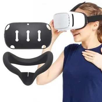 Sprednji Zaščitni Lupini Sweatproof Kože Skp Silikonski VR Obraz Pad Set za Oculus Prizadevanju Dodatki za Vgradnjo