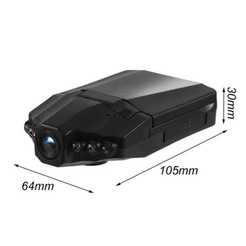 Strokovno 2.5-Palčni Full HD 1080P Avto Vozila, Kamere, Prenosni Video Snemalnik Dash Cam Infra-rdeče Night Vision Vrh Prodajo za 0,5 h