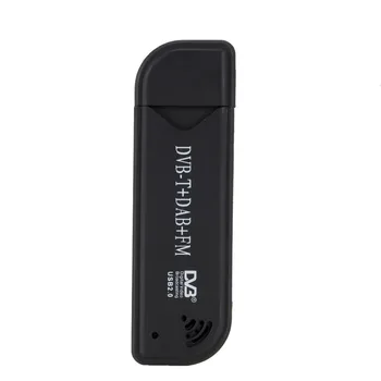 RTL-SDR / FM+DAB / DVB-T, USB 2.0 Mini Digitalni TV-Stick DVBT Ključ SDR z RTL2832U & R820T Sprejemnik Sprejemnik + Daljinski upravljalnik