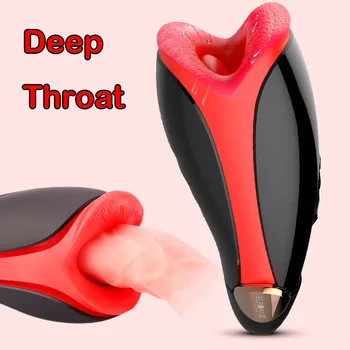 Deepthroat Blowjob Za Ogrevanje Sesanju Pralni Samodejno Masturbator Žep Muco Masturbator Pokal Vibrator Oralni Seks Igračke Za Moške