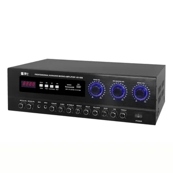 KYYSLB AV-888 80W*2 4-16ohm 2.0 High Power AV Strokovno KTV Ojačevalnik Karaoke Doma Bluetooth Ojačevalnik Težka Bas Zvok