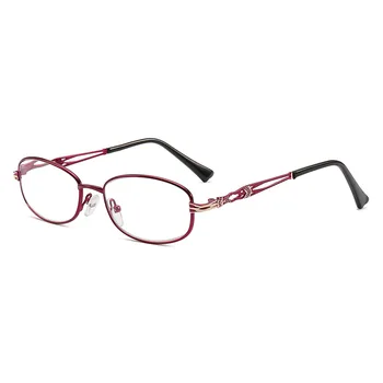 Roza, Rdeča, Vijolična Občutljivo Elegantne Ženske Obravnavi Očala Smolo Leče Daljnovidnost Zlitine Okvir Očal +1.0+1.50+2.0+2.5+3.0+3.5+4.0