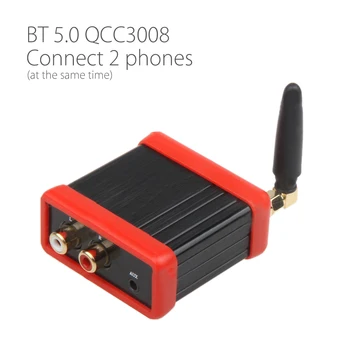 QCC3008 HI-fi-Razred Bluetooth 5.0 4.2 Avdio Sprejemnik Ojačevalnik HI-FI Avtomobilski Stereo sistem Spremeniti Podporo APTX Nizka Zakasnitev Zlata, Črna
