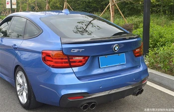 Ogljikovih Vlaken Spojler Za BMW Serije 3 GT F34 320 328 335-2019 Visoke Kakovosti Zadaj Krilo Spojlerji Auto Dodatki