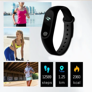 Šport smartwatch ženske Pedometer Fitnes Tracker Moških pametno gledati Novo ročno uro, ki Teče android, IOS relogio inteligente reloj