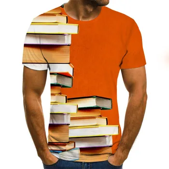 2020 Nove T-shirt Priložnostne Slog 3D printed majica s kratkimi rokavi Moški Ženske T-shirt Poletje Kratek Rokav O-Vratu Pokrovi in T-Shirt