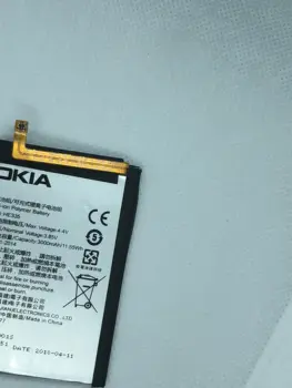 Original HE335 3500mAh Baterija Za Nokia 6 nokia6 N6 TA-1000 KW-1003 TA-1021 TA-1025 TA-1033 TA-1039