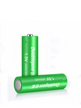 2Pcs/veliko Novih 3400mWh 1,5 v AA polnilna litij baterija hitro napolnjena s pametnimi namenske AA AAA baterija polnilnik