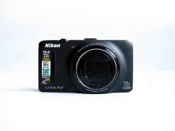 UPORABLJA Nikon Coolpix S9300 za 16,0 MP Digitalno Kamero CMOS-senzor 18x Zoom-NIKKOR ED steklo objektiv z GPS