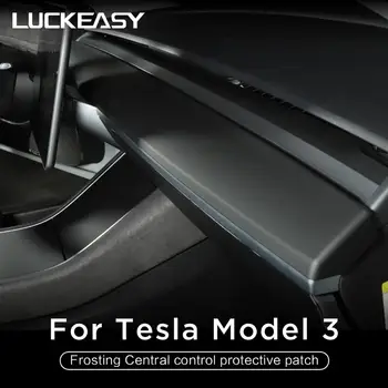 LUCKEASY Za Tesla Model 3 Avto notranja oprema okna gumb / center control / door stikalo za zaklepanje skupaj notranjost obliž