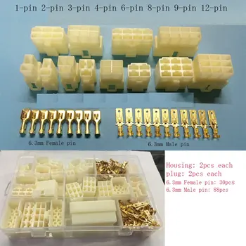 Robljenjem Plier Orodje AWG26-16 6.3 mm 2,8 mm Zavihki Posode Terminali Pin Avto Priključki Izbor Set Komplet