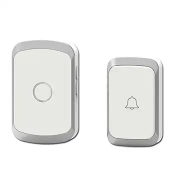 1PC Brezžično Smart Home Zvonec Inteligentni Home Security Zvonec Nepremočljiva 300M Oddaljen EU UK NAS Plug Pametna Vrata Bell