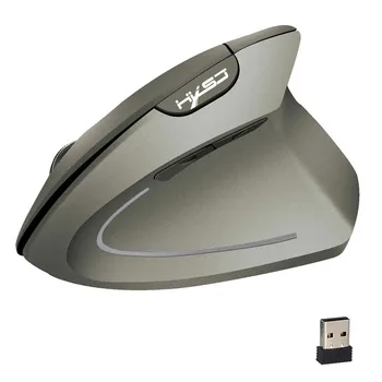 Brezžično Miško 2,4 GHz Igra Ergonomska Oblika Navpično Miško 2400DPI USB Miši Prenosni Ergonomska Računalnik Tiho PC Namizje