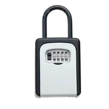 Safty Key Lock Box Set-Your-Lastno Kombinacija Prenosni Aluminij, Vroče Prodaje Zlitine Tipko Sef Varno Polje Varnostni Ključ Imetnika
